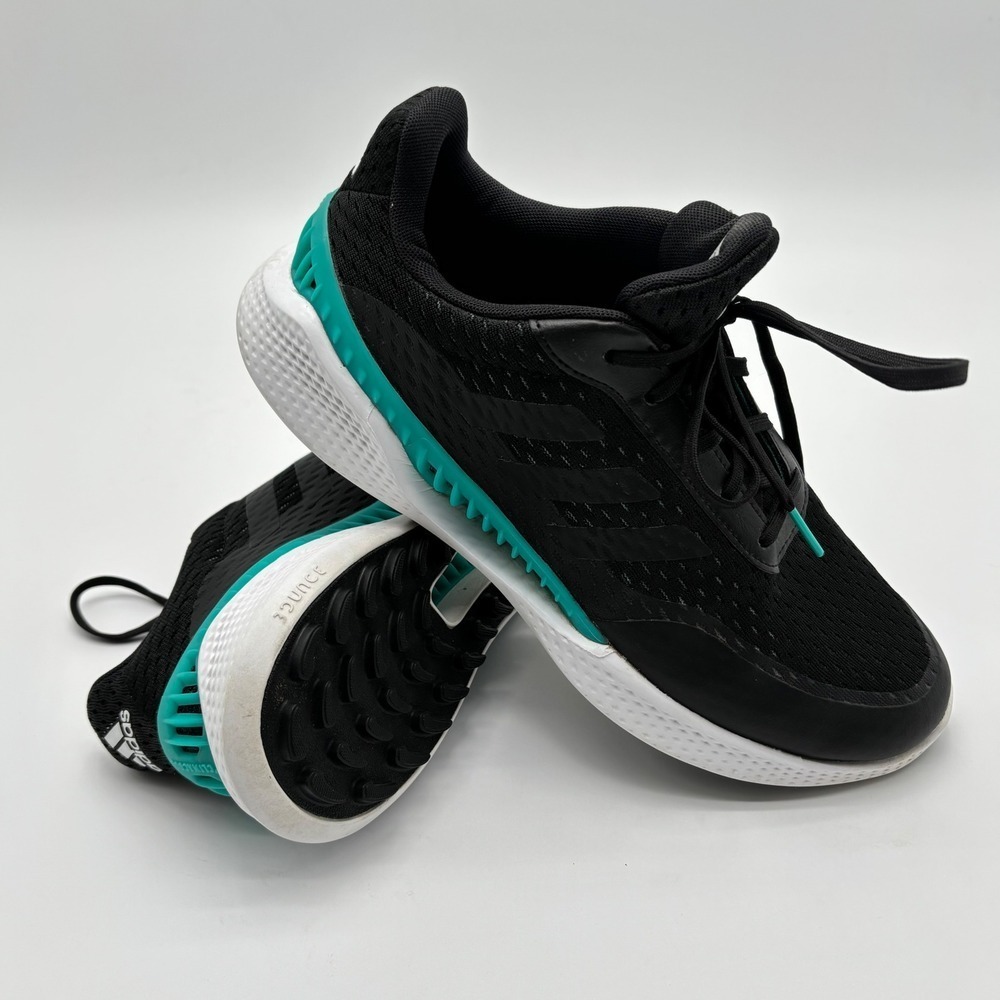 Adidas Climacool Bounce Mens Training Shoes Black Turbo Teal GV9131 Size 10